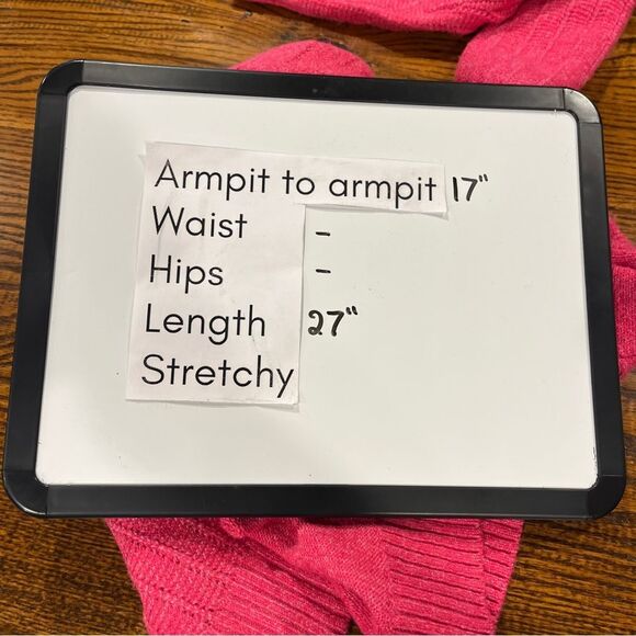 Maurice’s casual long sleeve scoop neck Pink Sweater size small - Picture 8 of 12